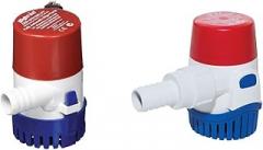 Rule 500 GPH 25SA Electronic Sensing Bilge Pump-500 and Rule 25DA Standard Bilge Pump 500GPH 12V