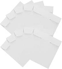 Cabilock 10pcs White Cd DVD Mailer Envelopes Flat Design with Self Seal Adhesive for Easy Organization and Safe Storage of Discs for Dj Discs and USB Drives
