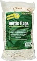 RGZ2 New Knit Rags, 2lb Bag, White