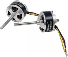 DC 12V-24V 1806 23mm Diameter Outer Rotor 3-Phase Brushless Electronic Starter 3S-6S 1700KV High Speed for Aircraft Model Tools(B Without Screw Hole)