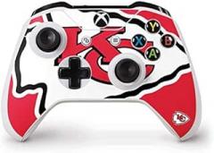 Skinit Decal Gaming Skin Compatible with Xbox One S Controller - Officially Licensed NFL Kansas City Chiefs Large Logo Design