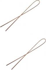 Cabilock 2pcs 5mm Metal Rods Grounding Rods and Dowsing Sticks for DIY and Electronics