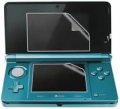 pjp Electronics 3 x Screen Protector Guard Compatible with Nintendo 3DS Top & Bottom Screen Protectors with Cleaning Cloth (3 Protectors x for Each Display)