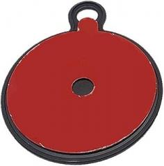 Secure Car Mounting with 75mm/95mm Red Dashboard Pad High Strength Adhesive for Electronics and Phone Holders No Residues Dashboard Mounting Base