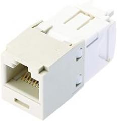Panduit CJ688TGEI Category-6 8-Wire TG-Style Jack Module, Electric Ivory