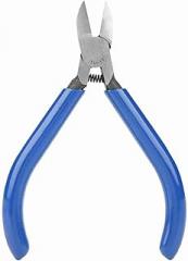ELECTRONIC DIAGONAL PLIERS CABLE SIDE CUTTING NIPPERS WIRE CUTTER TOOL 5IN FOR VARIOUS CABLES