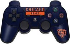 Skinit Decal Gaming Skin Compatible with PS3 Dual Shock Wireless Controller - Officially Licensed NFL Chicago Bears Blue Performance Series Design