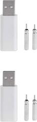 2 Set of Fishing Float Electronic USB Charging CR425 Light Charger Fishing Accessories