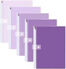 for Purple5 Pcs A 3 File Folders Document Presentation Folder Paper Organizers with Long Clamp School New 2025 High Reliable Electronic Component, Precision, Stable Performance