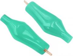 Green | 10Pcs 5A Mini Copper Test Crocodile Clamp 28Mm Flat-Mouthed Dental Crocodile Clamp New 2026 High For Electronic Component, Precision, Stable PeRiFormance