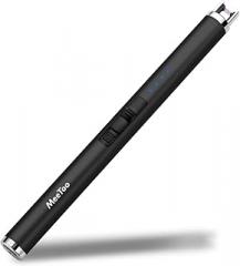 MeeToo Candle Electric Lighter Rechargeable USB Type-C Lighters for Candle Christmas Kitchen Camping Party, Gifts for Wife Women Men Nana Black