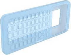 Silicone Transparent Blue Silicone Calculator Case for Texas Instruments TI-84 Plus CE Graphing Calculator