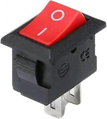 2Pin Red | XL | 5/10/15Pcs Push Button Switch 10X15Mm Spst 2Pin 3A 250V Kcd11 Snap-in On/Off Rocker Switch 10Mm*15Mm Black Red and White New 2026 High for Reliable Electronic Component