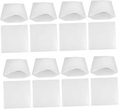 HOMSFOU 25Pcs Protective Moving Foam Pouches Thickened Shockproof Bags for Fragile Items Glassware Electronics and Tableware Cushioning for Shipping and Storage