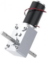 Single 24V 28RPM 5840-31ZY Dual Shaft DC Electronic Starter High Torque 70KG.CM All Metal Gear D Shaft Worm Gear