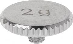 Headshell 2G Shell Weight Turntable Metal Electric Instrument Parts for SL1200 SL1210 MK2 3 5 M5G Stylus DJ,Silver