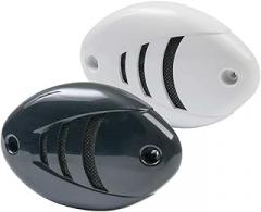 Marinco 10080 12V Drop-in Low Profile Horn with Black and White Grills