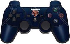Skinit Decal Gaming Skin Compatible with PS3 Dual Shock Wireless Controller - Officially Licensed NFL Chicago Bears Team Jersey Design