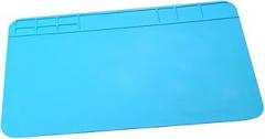 TEHAUX Waterproof Silicone Repair Mat Heat Resistant Electronics Maintenance Pad Multiple Parts Work Surface Suitable for Electronics Repair