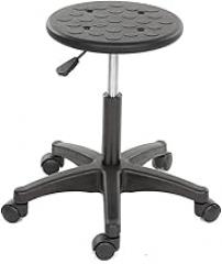 Office Desk Chairs Laboratory Anti Static Liftable Office Chair Bar Round Table and Chair Electronics Factory Production Workshop Pulley Chair Home Office Task Chair