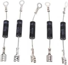 Idomin 5Pcs/Set Single Diode High Voltage Diode Rectifier Microwave Electronic Parts