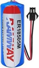 1pcs ER18505M with Black Plug 3.6V 3500mAh A Size Non Rechargeable Lithium Battery