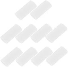 FRCOLOR 5 Pairs Reusable Silicone Finger Sleeves for Joint Protection Durable Finger Protectors for Typing Gardening Electronic Maintenance and More