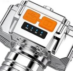 Optimized Power LED Rechargeable - Long - Range Spotlight for Outdoor Adventures, Fishing & Camping