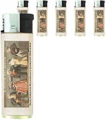 Refillable Electronic Lighter Set of 5 Pieces D-120 Poor Relation Russell's Comedy Drama