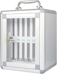 Universal Mobile Phone Storage Locker - 12-Bit Hand-Carried for Classroom, Office & Factory - Ideal for Phones & Electronics, Portable Storage Solution