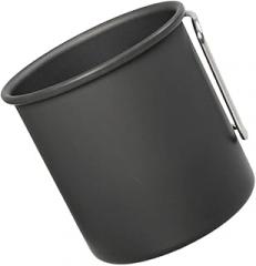 Milisten Foldable Camping Water Mug Aluminum Alloy Collapsible Cup Portable Outdoor Coffee Tea Cup for Hiking Backpacking Camping Supplies