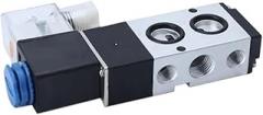 4M210-08 5 way 2 Position Inner Guard Plate Connection Solenoid Air Valve G1/4