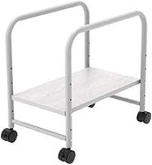 Computer Stand Pc Stand CPU Bracket Desktop Computer Chassis Base Tray Bracket Removable Storage Storage Bracket Computer Tower Stand Printer Stand(White)