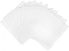 10pcs Clear Vinyl Record Sleeves OPP Self-Adhesive Covers for Keep Albums Safe from Scratches and Scuffs for Collectors and Music