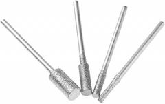 8pcs Emery Grinding Heads with 2.35mm Shank for Rotary Tools, Jade Stone Carving and Polishing