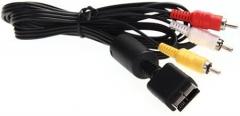 AV Video Audio Cable for SONY Playstation 2 3 PS2 PS3