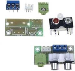 DIY Kit Audio Switch Board RCA 3.5mm Audio Input Block for Amplifier Kit Electronique Electronic DIY Kit