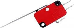10pcs Travel Switch 3pins Roller Arc Lever Snap Action Push Microswitches 125V NO NC - Limit Switch for Electronics(V-153-1C25)