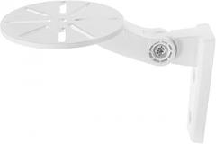 Adjustable Angle Camera Wall Mount Bracket Adhesive Installation Ring Camera Compatible Easy Install White