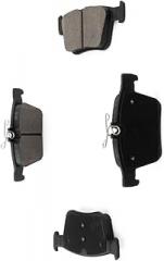 Ceramic Rear Brake Pad Replacement fits Volkswagen GTI 2015-2019 2.0L l4 Electronic Parking Brake-Recommended, 1-PC