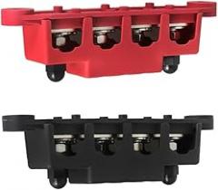 For 2 × 4 Post Busbar Bus Bar Power Distribution 12V 250A 5/16