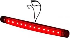 Red | 12-24V 12Led Side Marker Indicator Lights Front Rear Led Indicator Turn Signal Lamp For Car Truck Trailer Lorry Bus 1/2/6/10/20X New 2026 High For Reliable Electronic Component