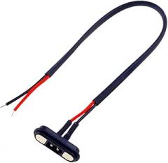 1 Pcs Magniticic Pogo Pin C0innector 2 Pin Strong Force Female Pitch 2.8mm Pad Waterproof USpB Cable Adaptier 3A High Current Replacement for OEM