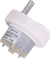 Js50 DC Gear Electronic Starter 12/24V Engine Metal Gearbox Reducer Reductor Reversed Microwave Oven Display Stand Low Speed MAYAIYIN(6V 6RPM)