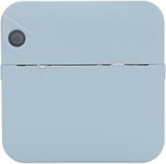 SUNGOOYUE Wireless Smart Handheld Printer Small Pocket Printer for Quick Connection Compact and Portable for Students Wrong Questions Photo (Blue)