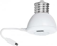 EC27 Bulb Connector for P1 360° Security Camera, Combination of Both to be a Wireless Outdoor/Indoor Camera, Easy to Install Like Replacing a Light Bulb, 1 Pack