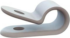 Essentra, 22CC37B0250B, Cable Clamp - Compatible Cable Diameter Range - 6.4 mm (0.250 in) - Operating Temperature Range - -40-85 °C (-40-185 °F) - Black (4000 Item/s)