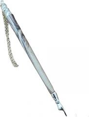 Authentic Olive Wood Torah Pointer Yad with Chain - 8