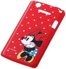 rayout Ray out for Docomo Medias X N-07D Disney Character Shell Jacket , red