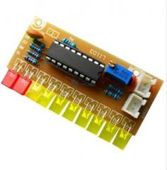 Funny 10 Audio Level Indicator LM3915 DIY Kit Electronic Audio Indicator Suite